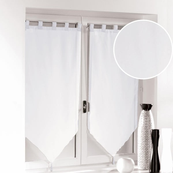 Perdele albe 2 buc. din voal 60x160 cm Voiline – douceur d'intérieur-image-2