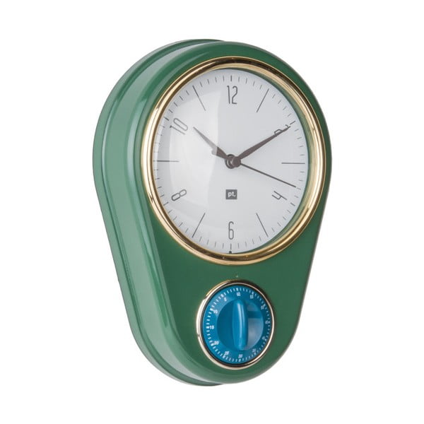 Ceas și cronometru pentru bucătărie PT LIVING, verde închis