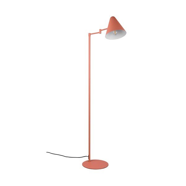 Lampadar portocaliu cu structură flexibilă (înălțime 126,5 cm) Cosima – Trio