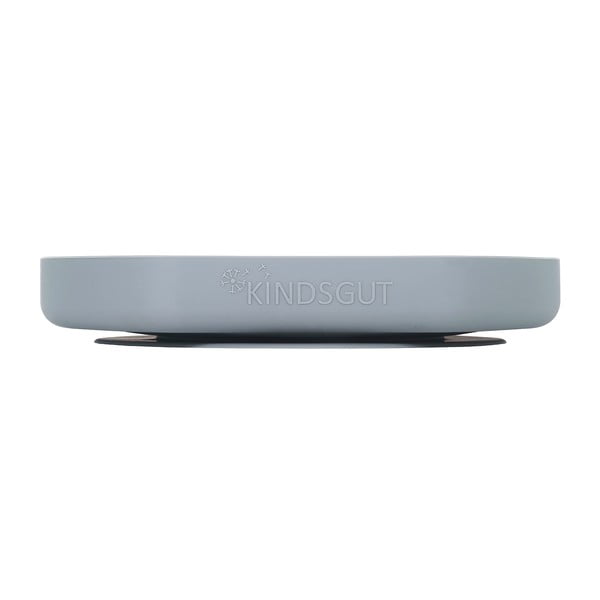 Farfurie pentru copii gri din silicon 19x20,5 cm – Kindsgut-image-4