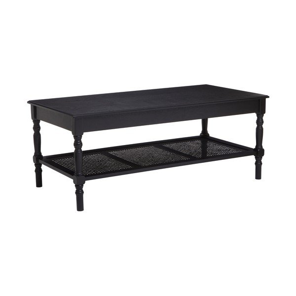 Măsuță de cafea neagră 60x120 cm Heritage – Premier Housewares