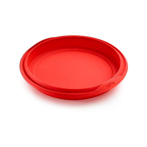Formă din silicon pentru copt Lékué, ⌀ 29 cm, roșu
