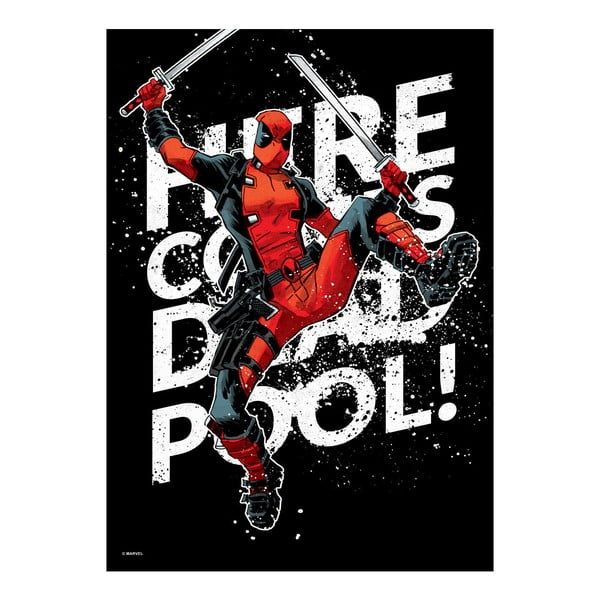 Poster Deadpool Merc with a Mouth - Here He Comes