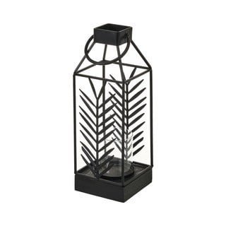 Felinar negru din metal Casa Selección,  înălțime 40,5 cm