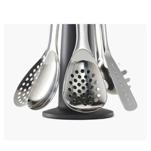 Set de ustensile de bucătărie cu suport 6 buc. din oțel inoxidabil Elevate – Joseph Joseph-image-4