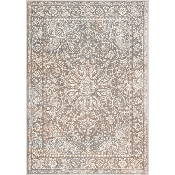 Covor gri/bej 133x190 cm Sensi Idra – FD