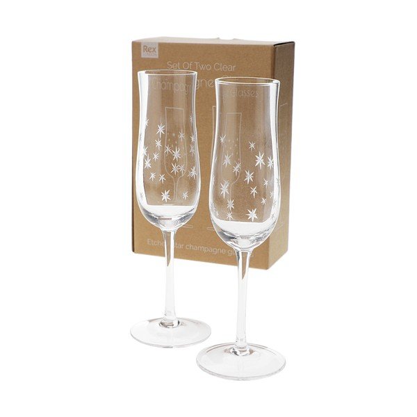 Set de pahare 2 buc. de șampanie 200 ml – Rex London-image-2