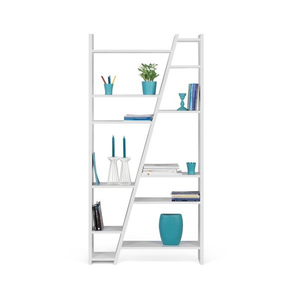 Bibliotecă TemaHome Delta 002, alb-image-4