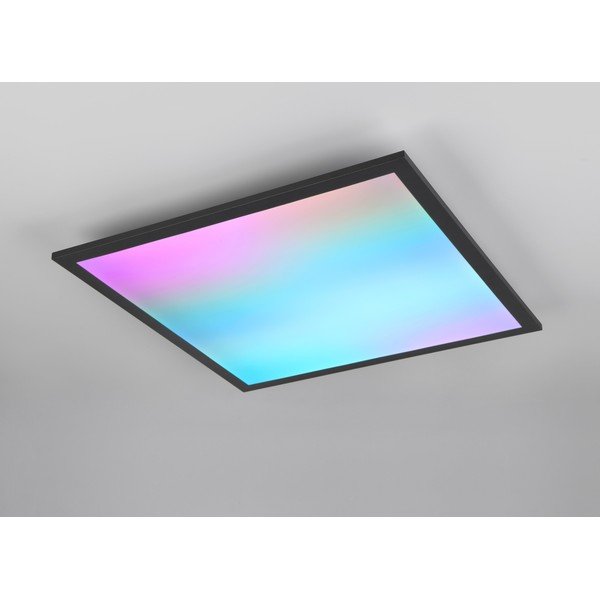 Plafonieră neagră LED 44.5x44.5 cm Beta – Reality-image-1