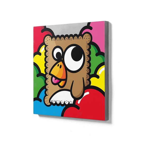 Tablou din beton pentru perete Lyon Béton Biscuit, 60 x 60 cm-image-1