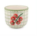 Ghiveci decorativ din porțelan pictată manual ø 12 cm Tomato – Sass & Belle