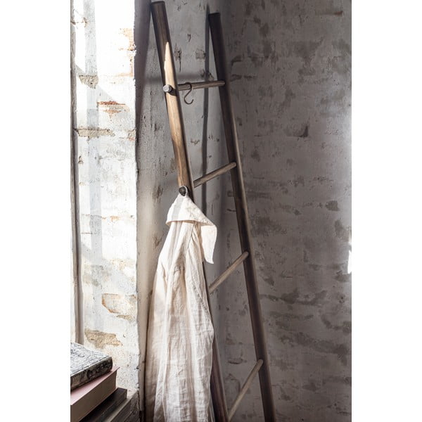 Suport tip scară pentru prosoape maro din lemn Roots – Mette Ditmer Denmark-image-2