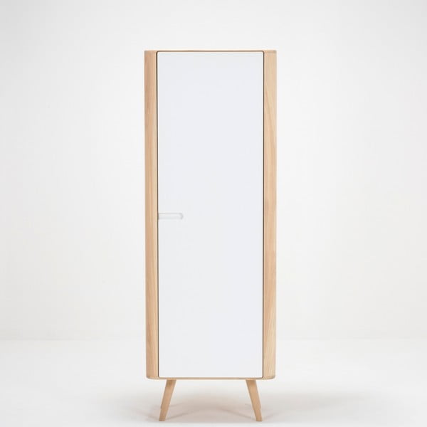 Dulap cu structură din lemn masiv de stejar Gazzda, 60 cm h-image-2