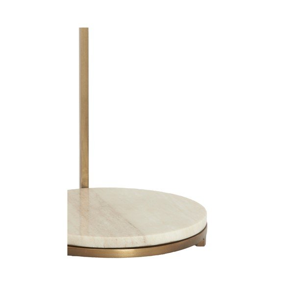Măsuță auxiliară rotundă cu blat din marmură ø 26 cm Leda – Light & Living-image-4