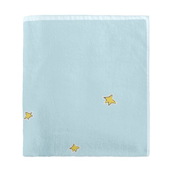 Prosop  pentru copii albastru deschis 70x150 cm Ses amis – Mr. Fox-image-3