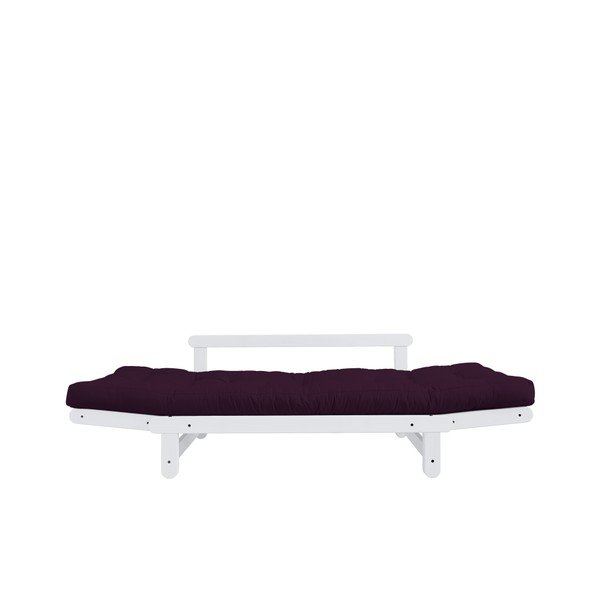 Canapea extensibilă Karup Beat White/Purple Plum-image-2