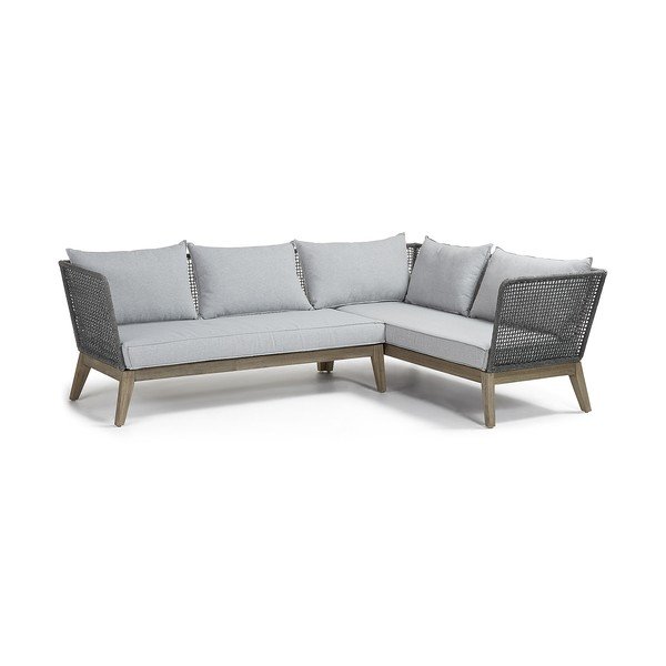 Canapea cu 2 locuri La Forma Relax, gri deschis-image-3