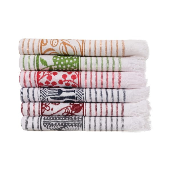 Prosoape de vase 6 buc. din bumbac 40x60 cm Pecete – Foutastic-image-3