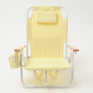 Scaun de grădină galben deschis Utopia – Sunnylife