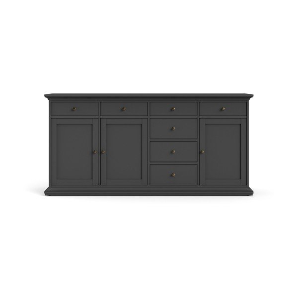 Comodă gri joasă 189x92 cm Paris – Tvilum