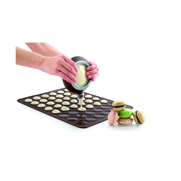Set de preparare macaroons din silicon 18x31 cm – Lékué