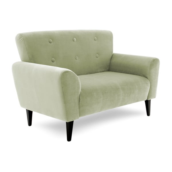 Canapea cu 2 locuri Vivonita Kiara, verde deschis-image-2