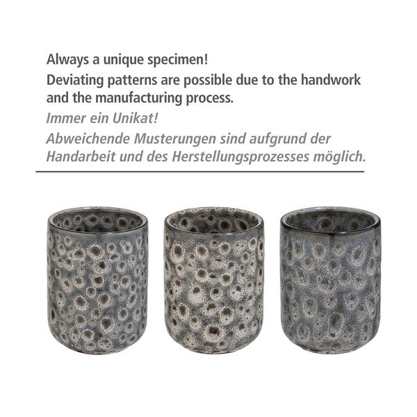 Perie WC cu suport din ceramică Wenko Oviedo, negru-gri-image-1