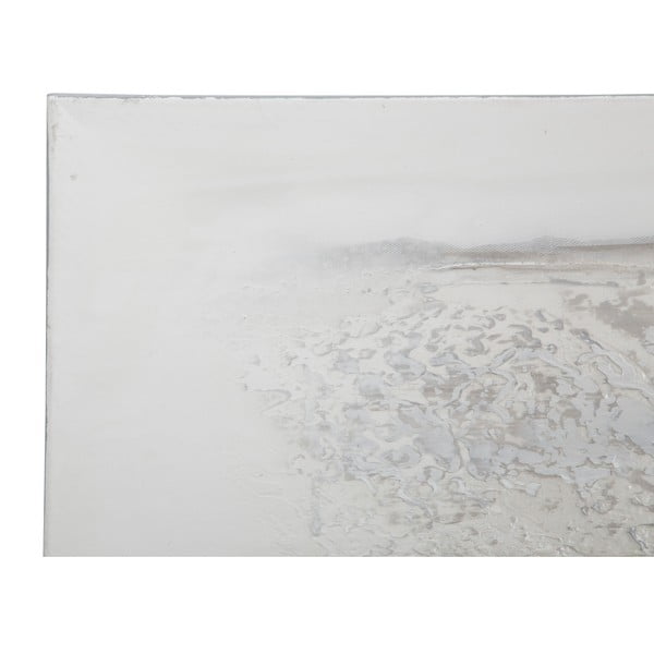 Tablou pictat manual Mauro Ferretti Dipinto Su Tela Silver Stroke, 150 x 50 cm-image-3