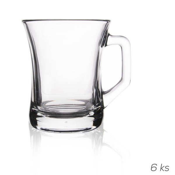 Căni din sticlă 6 buc.  225 ml Zen – Orion-image-4