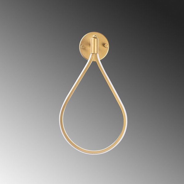 Aplică de perete aurie LED Damla – Opviq lights-image-1