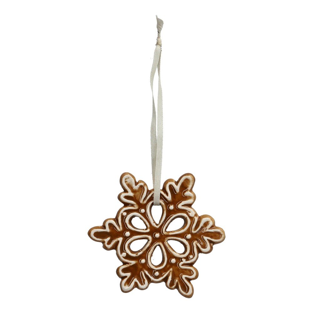 Ornament de Crăciun din ceramică 9 cm Vinterby – Dakls