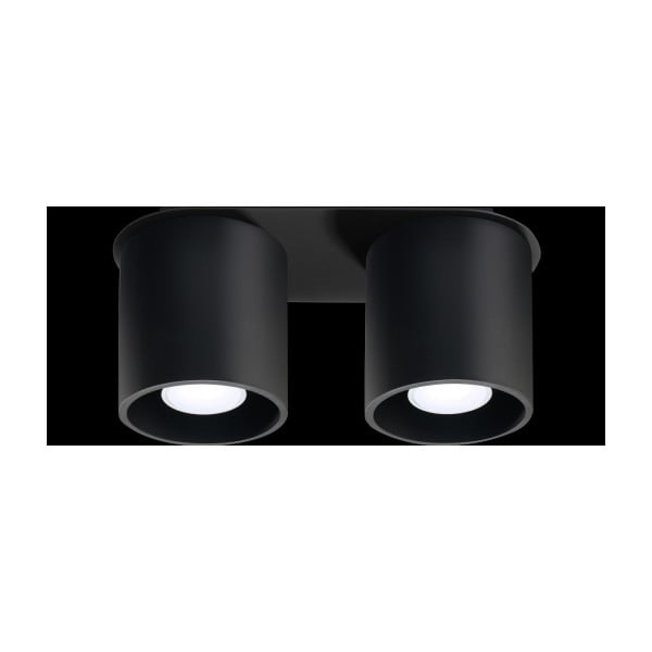 Plafonieră Sollux Roda, negru-image-2