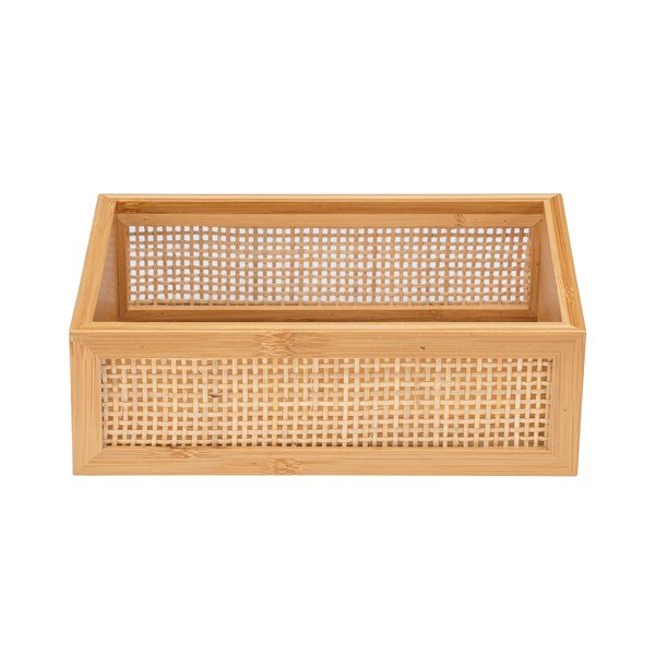 Organizator baie din bambus Wenko Allegre, 22 x 7 cm-image-3