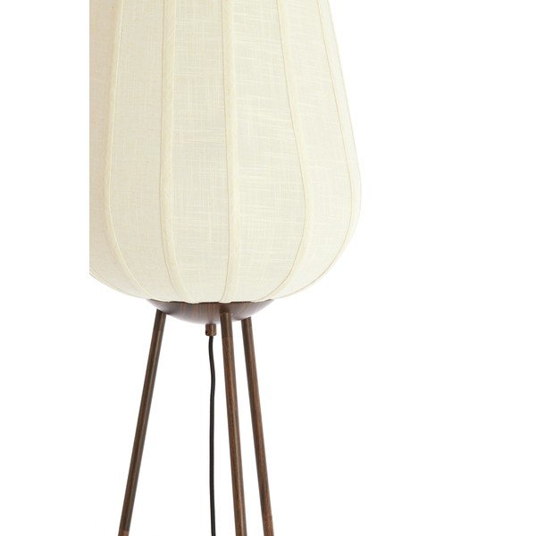Lampadar alb cu abajur textil (înălțime 133 cm) Bibury – Light & Living-image-2