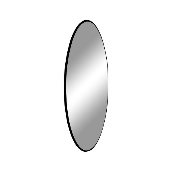 Oglindă rotundă de perete cu ramă neagră House Nordic Jersey, ø 40 cm-image-1