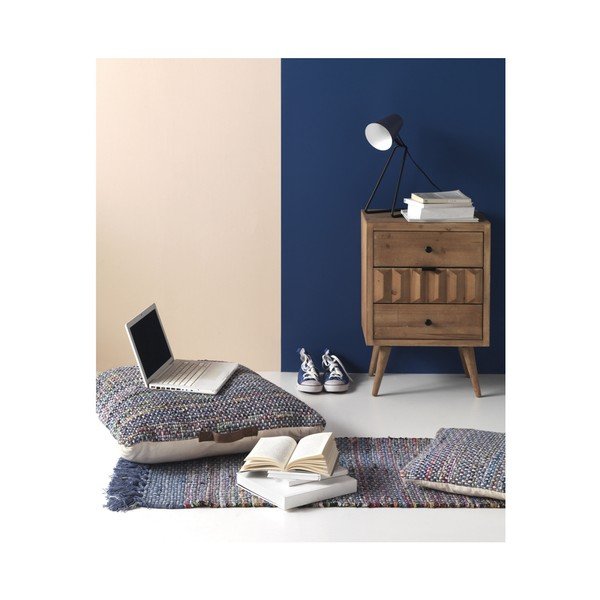 Covor Geese Blues, 120 x 60 cm, albastru-image-1