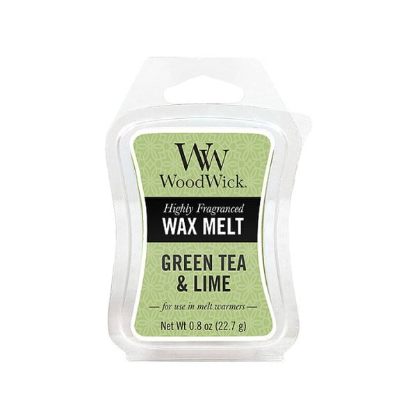 Ceară parfumată WoodWick cu aromă de ceai verde și lime