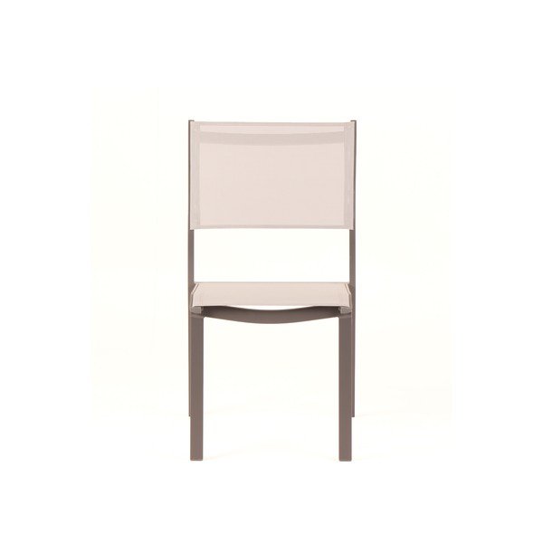 Scaune de grădină gri 4 buc. din metal Mistral – Ezeis-image-3
