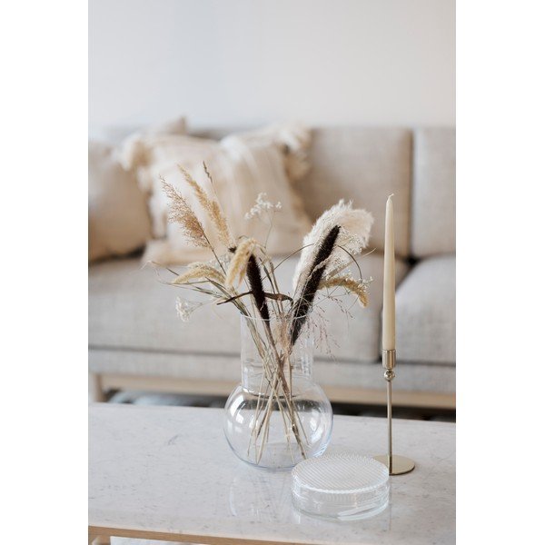 Măsuță de cafea albă/în culoare naturală din marmură 135x62 cm Hammond - Rowico-image-3