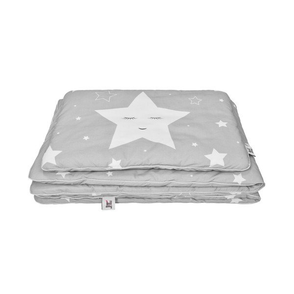 Set păturică matlasată din bumbac și pernă pentru copii BELLAMY Shining Star, 100 x 135 cm-image-2