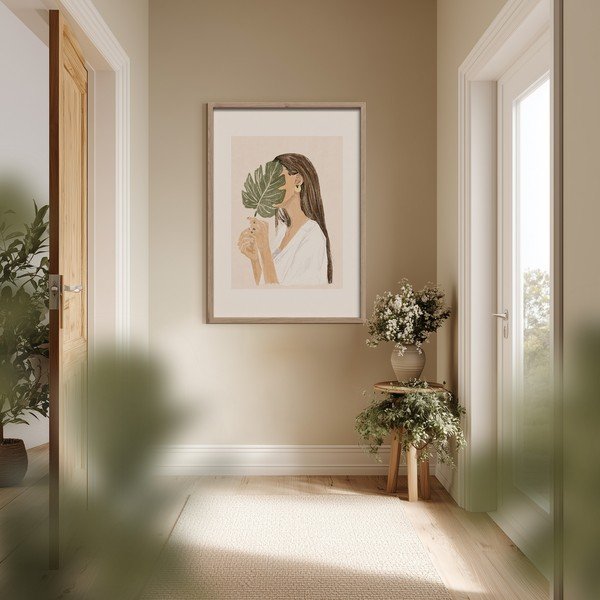 Tablou cu ramă imprimat 50x70 cm Hidden – Styler-image-2