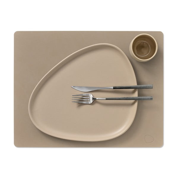 Suport pentru farfurii din piele ecologică 35x45 cm Square L Nupo – LIND DNA-image-2