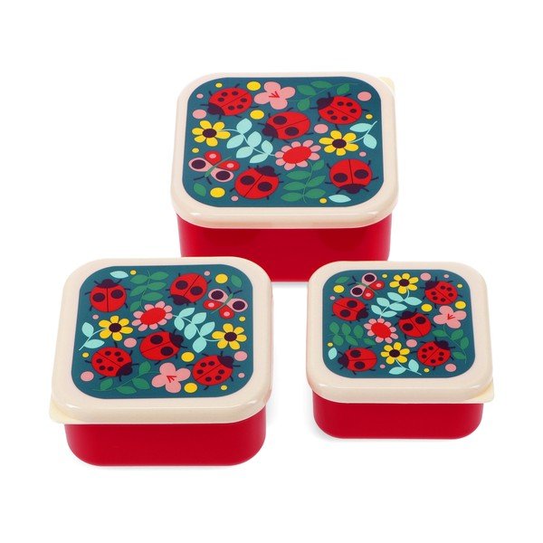 Cutie de gustări pentru copii 3 buc. Ladybird – Rex London