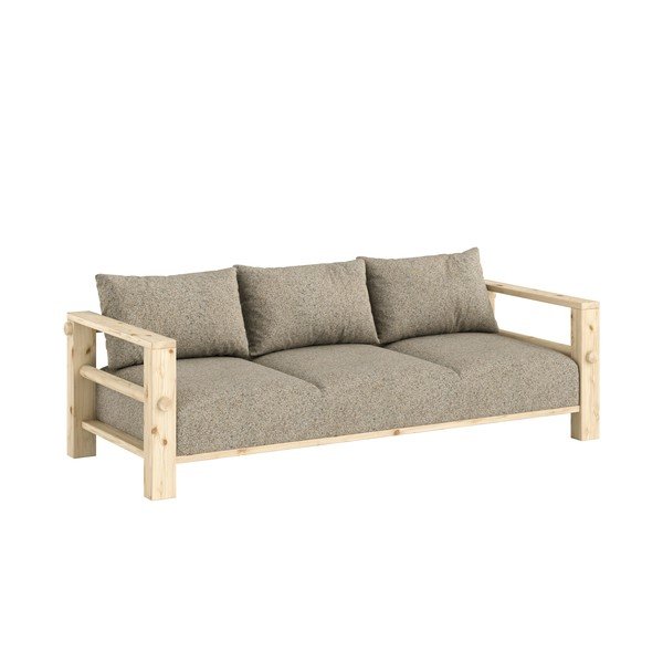 Canapea gri 225 cm Bare – Karup