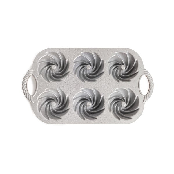 Formă de copt pentru mini-prăjiturele Bundt din aluminiu Dahlia – Bonami Selection-image-3