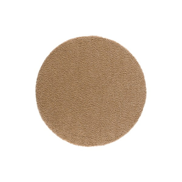 Covor maro deschis rotund ø 130 cm Norge – Universal