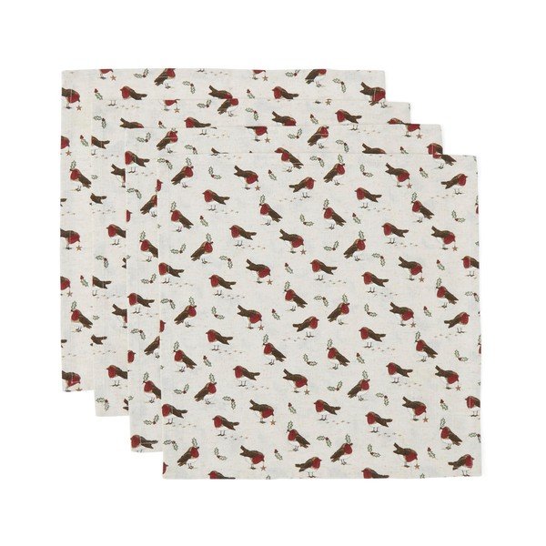 Șervețele 4 buc. din material textil 45x45 cm Robin's Retreat – Cooksmart ®