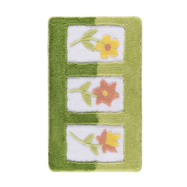 Covoraș de baie Confetti Bathmats Anjelik, 70 x 120 cm, verde-image-1
