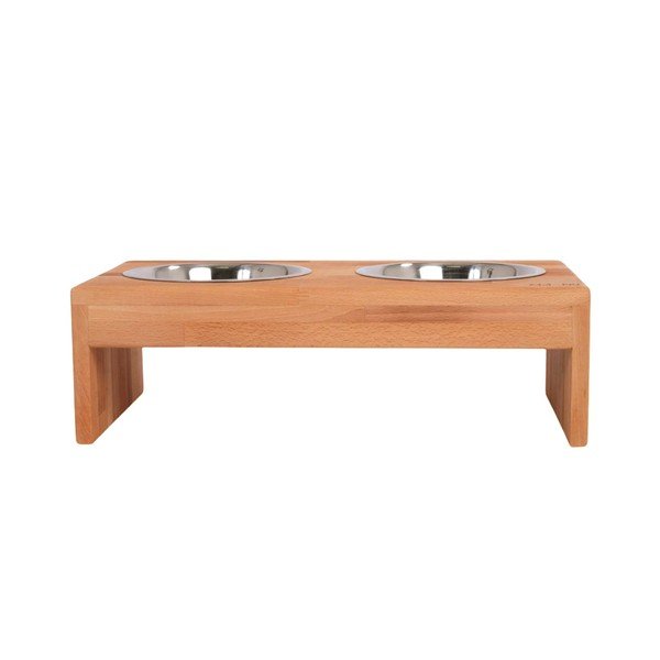 Set boluri cu suport pentru câini din lemn Two S – MA-NU-image-3