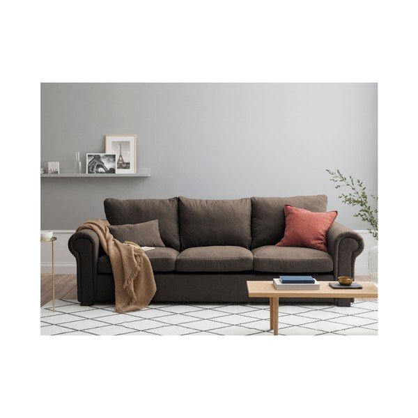 Canapea Windsor & Co Sofas Antoine, maro, 245 cm-image-2